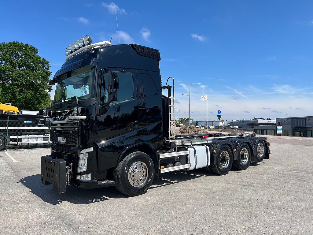 Volvo FH13 500 8x4*4 Tridem Lastväxlare Fullt Plogutrustad
