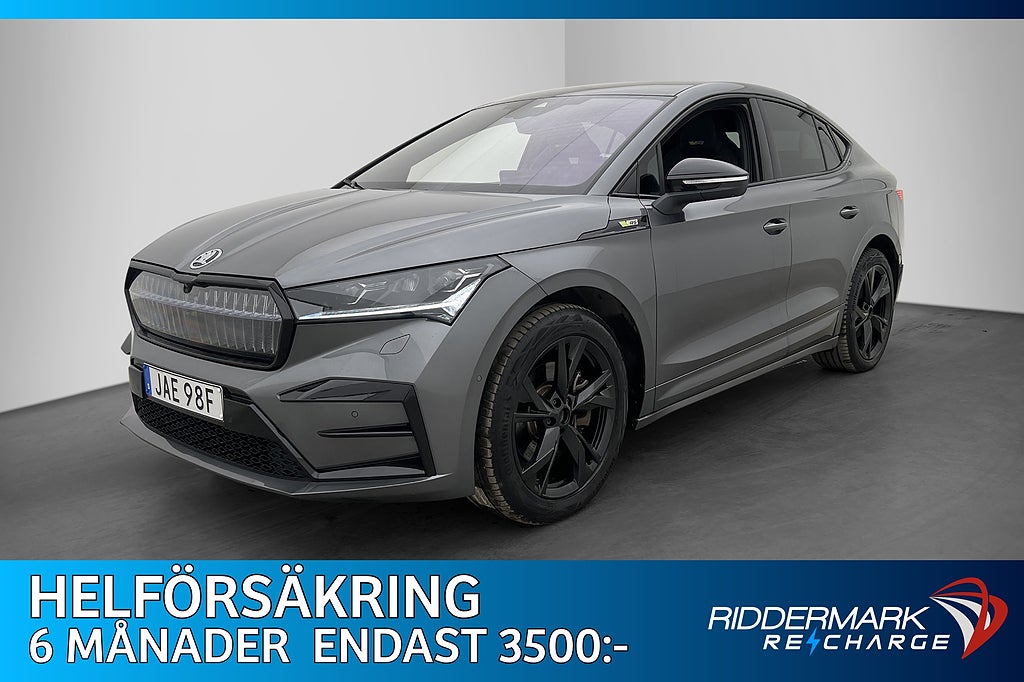 Skoda Enyaq Coupé RS 299hk Värmare Pano Drag 360 Massage DCC