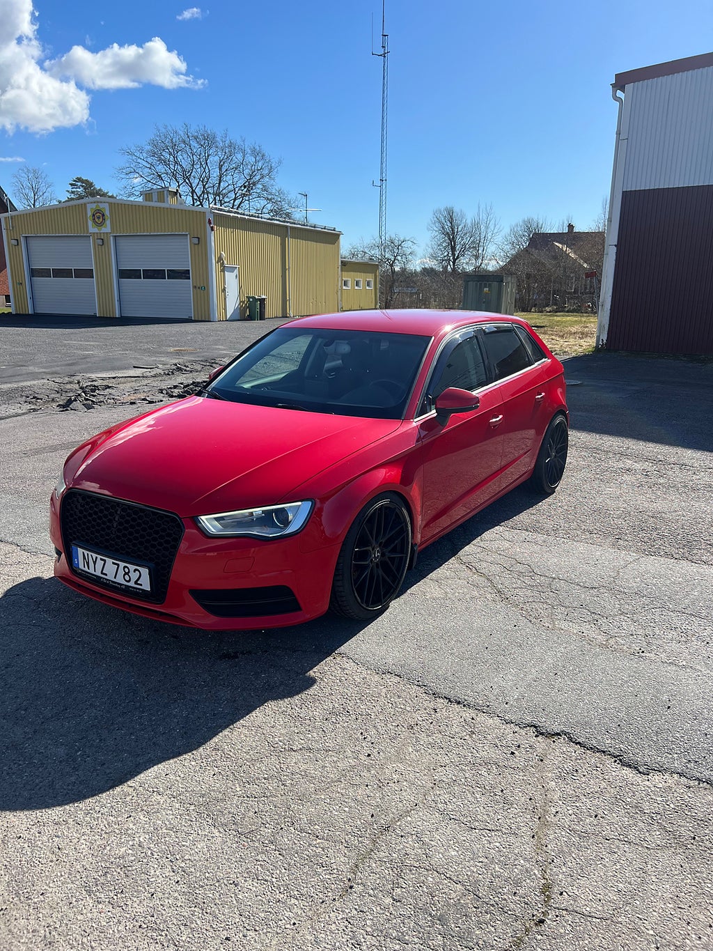 Audi A3 Sportback 2.0 TDI 19” Coilovers Rs3 grill 