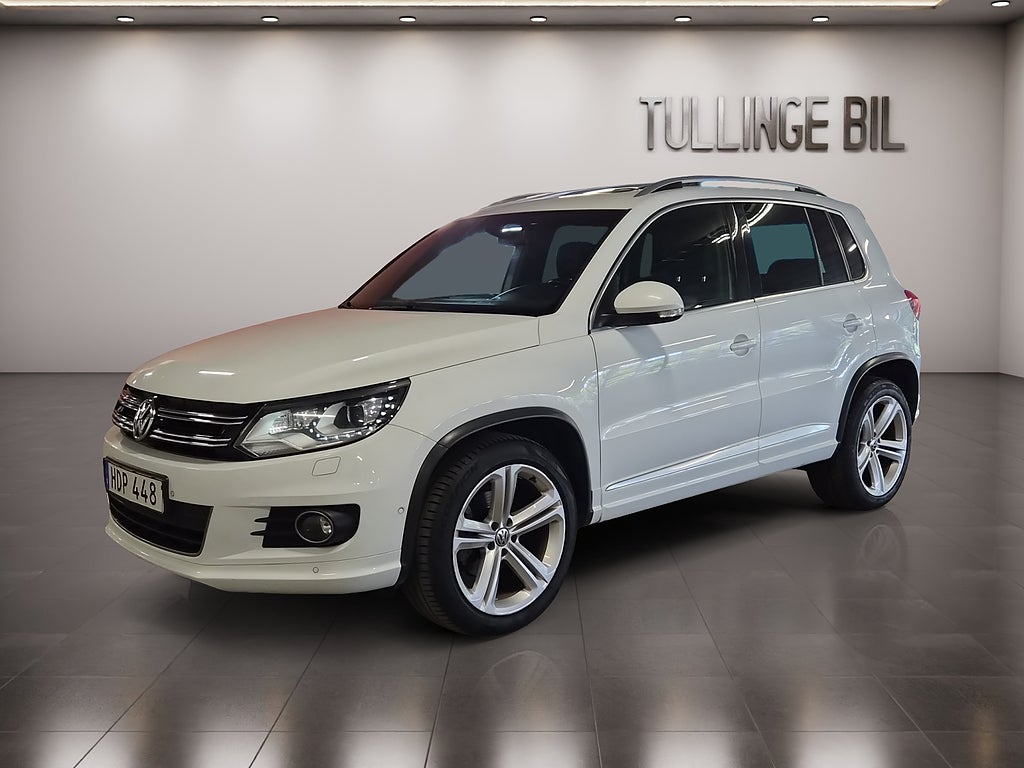 Volkswagen Tiguan 2.0 TDI 184hk 4M R-Line Panorama Läder P-Värmare Drag
