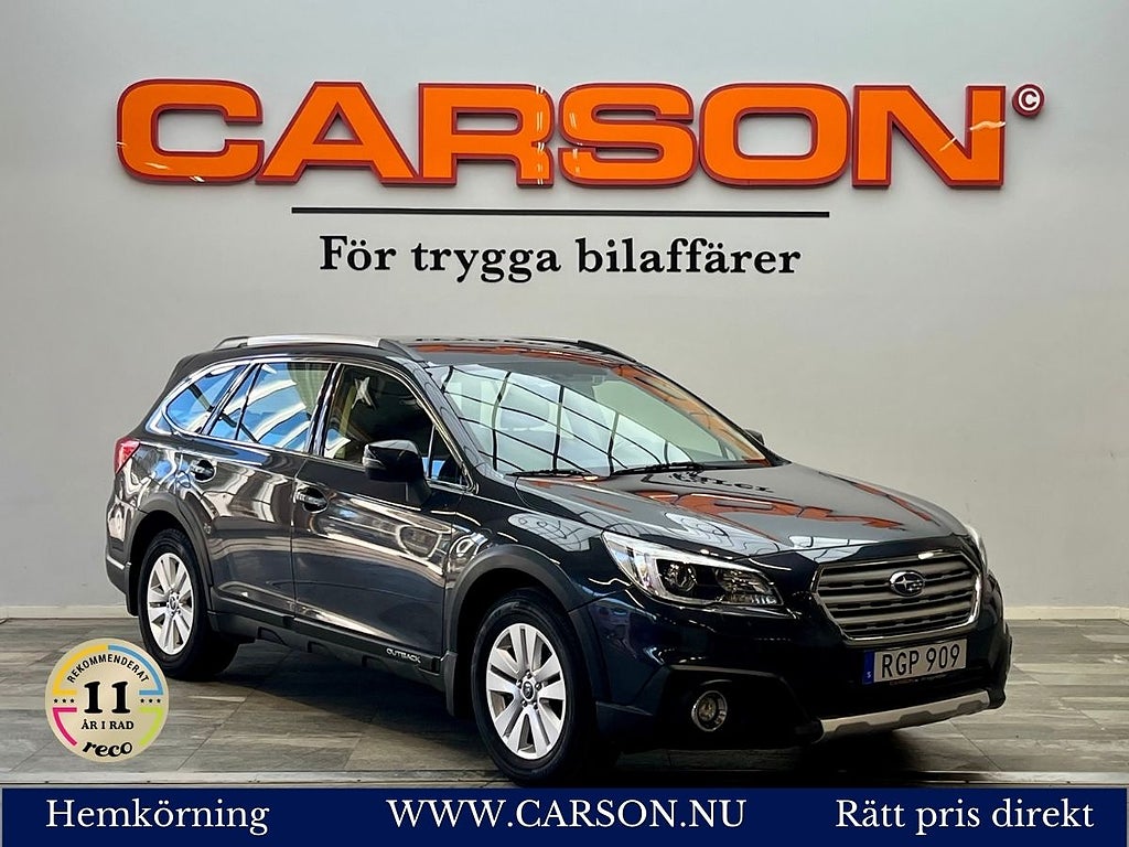 Subaru Outback 2.5 4WD Aut Backkamera Värmare Dragkrok 