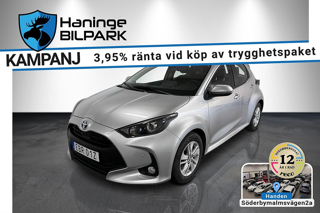 Toyota Yaris Hybrid CVT Active/SUPERDEAL 3,95%/B-KAMERA/KAMKEDJA
