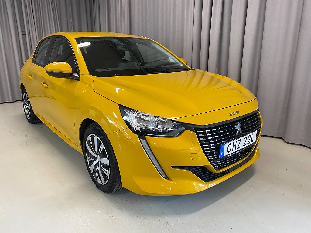 Peugeot 208 Active 75hk Manuell. CarPlay, 