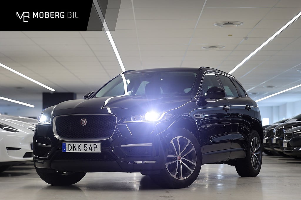Jaguar F-Pace 20d AWD 180hk Helg på Moberg! R-Sport Navi B-kamera