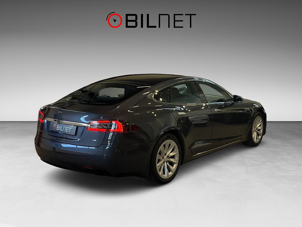 Tesla Model S 75D AWD CCS FastCharge Pano Luftfj AP Batterigaranti