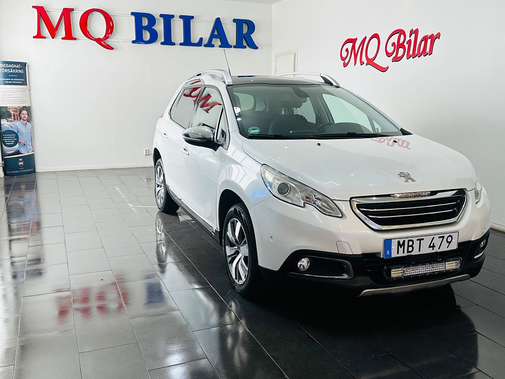 Peugeot 2008 1.2 e-THP EGS Panoramatak Euro 6 årsskatt 360 kr 110hk