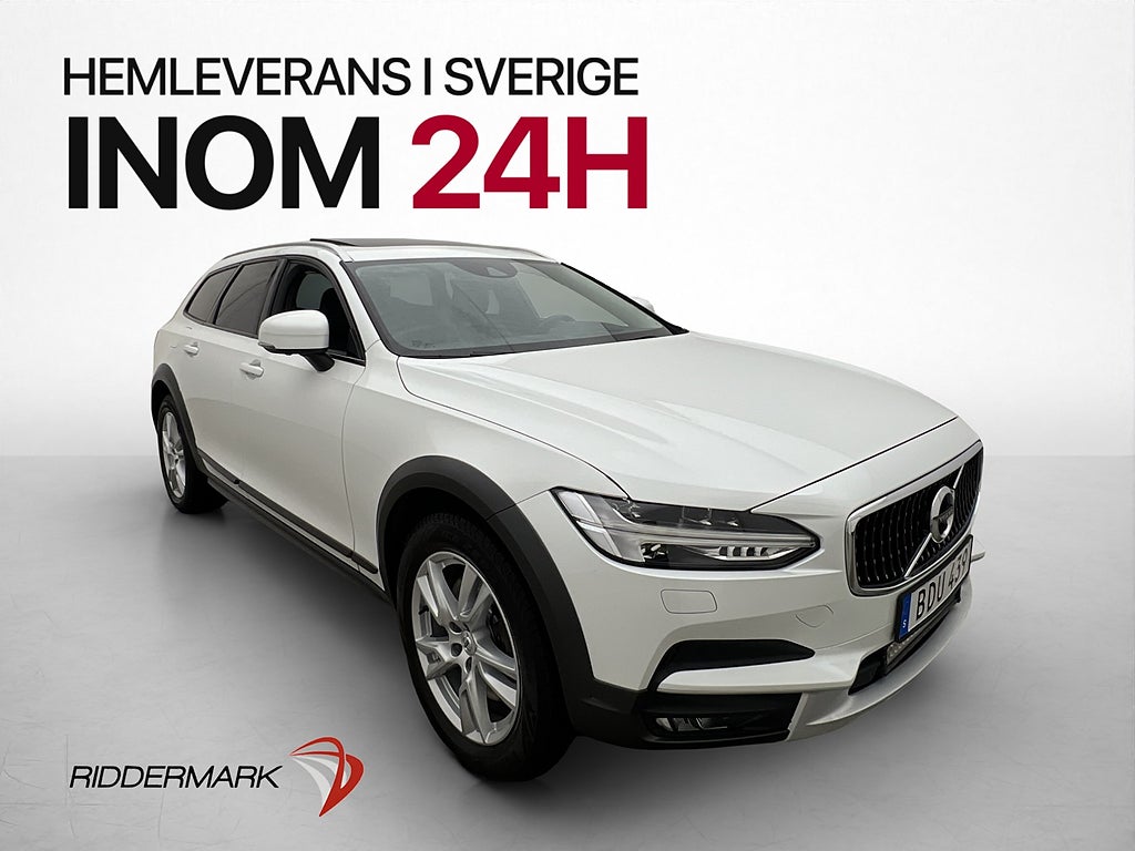 Volvo V90 Cross Country D5 235hk AWD Pano Värmare B&W Drag