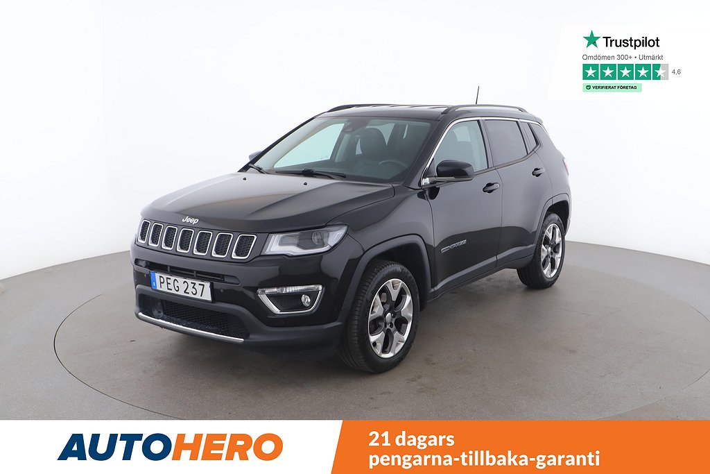 Jeep Compass 2.0 VVT 4WD / Dragkrok, Rattvärme, Backkamera