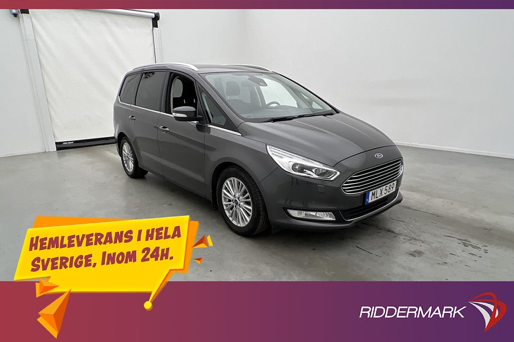 Ford Galaxy 2.0 180hk Titanium 7-Sits D-Värmare P-Sensorer