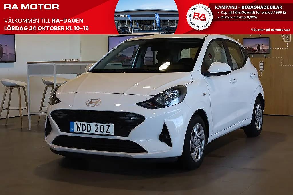 Hyundai i10 1.0 blue Essential CarPlay Rattvärme Leasbar 2024