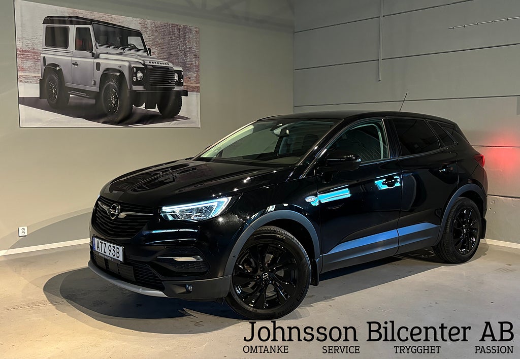 Opel Grandland X 1.2 Turbo Design Line 1 ägare Nyservad Carplay Drag 