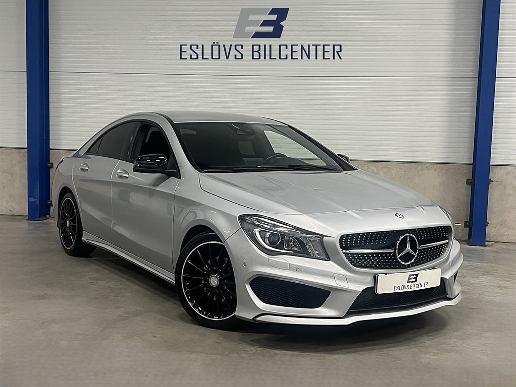 Mercedes-Benz CLA 200 Manuell 156 HK / AMG / Backkamera / 6 växl. /