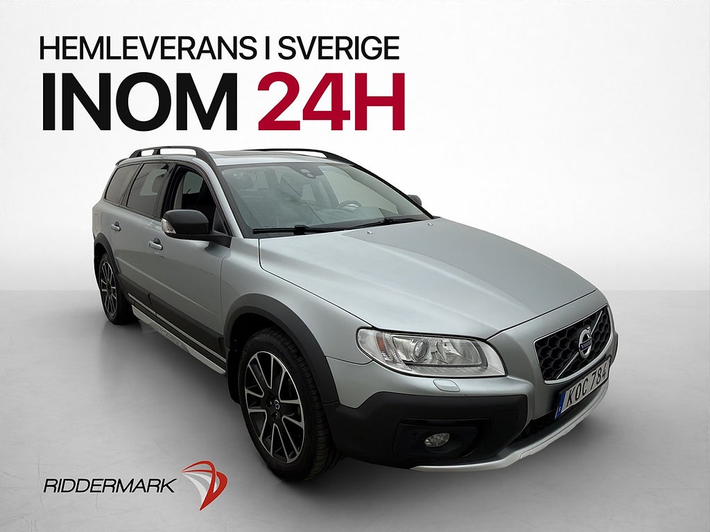 Volvo XC70 D5 AWD 215hk Dynamic Taklucka VOC Dragkrok