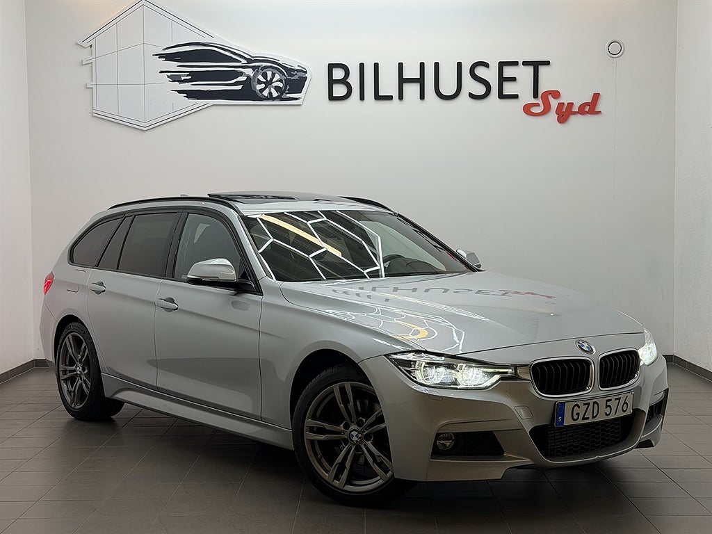 BMW 320 d xDrive 190hk M Sport Pano/HarmanK/Läder/Navi/Krok