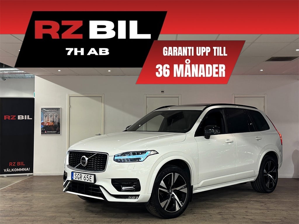 Volvo XC90 7-sits B5 AWD R-Design /Panorama/360-kamera
