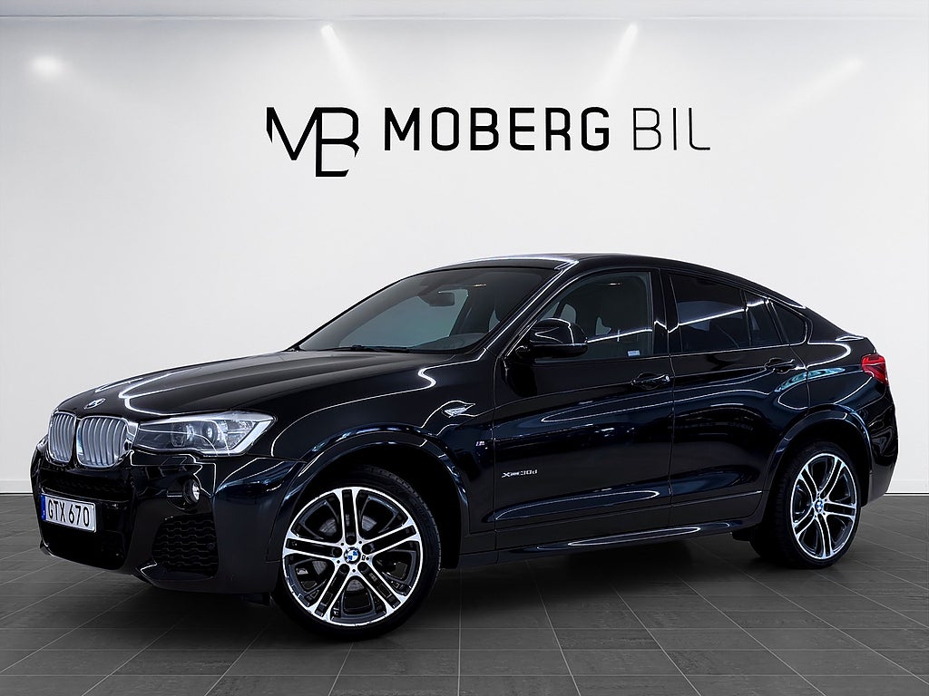BMW X4 xDrive30d Steptronic 258hk M sport H/K Navi Keyless Värmare