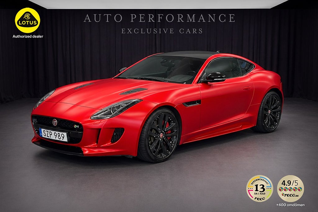 Jaguar F-Type R AWD V8 550hk / Hemleverans /