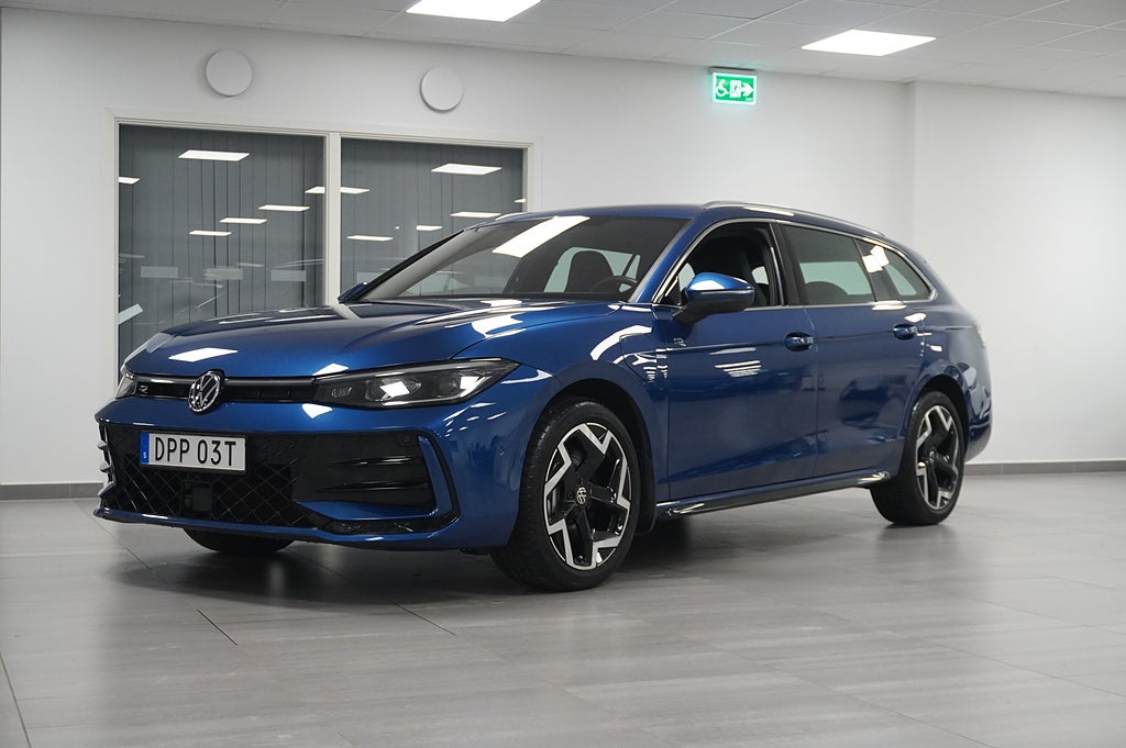 Volkswagen Passat 2,65% ränta Sportscombi Ehybrid R-Line SC 272 Drag