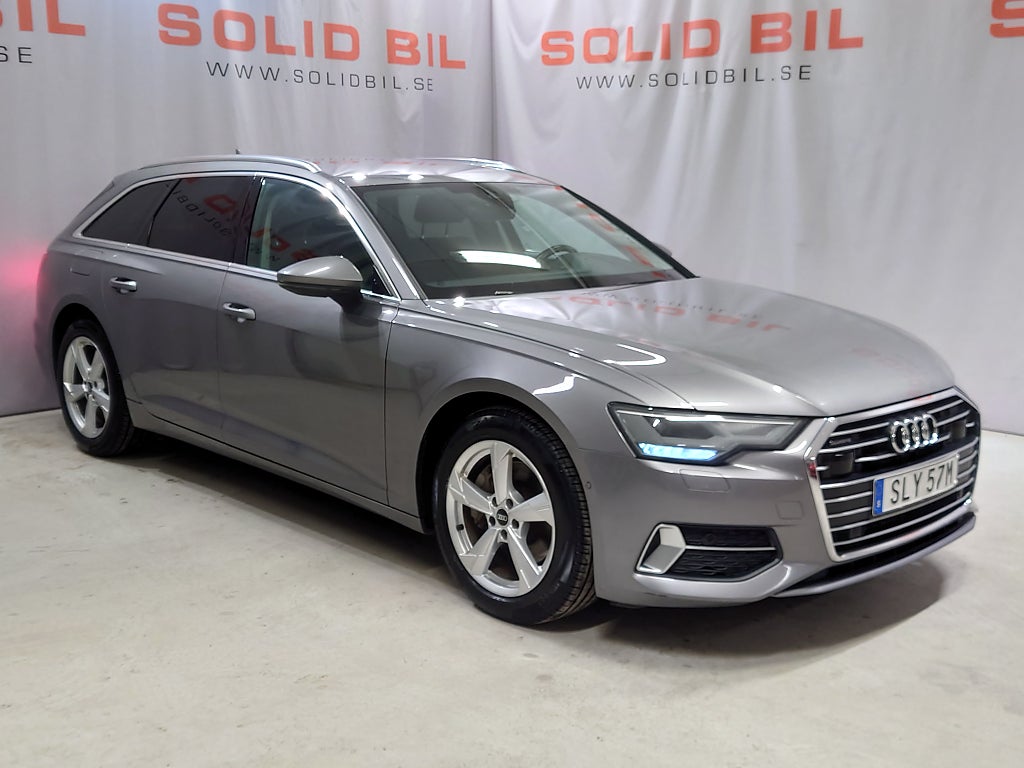 Audi A6 Avant 45 TFSI quattro Aut B-värmare Drag Navi