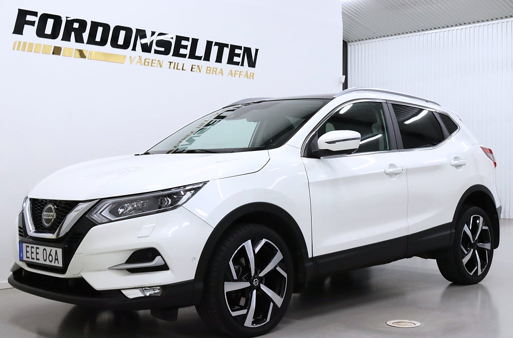 Nissan Qashqai 1.7 dCi 4WD Tekna Pano 360° CarPlay Navi Keyless V-hjul 150hk 