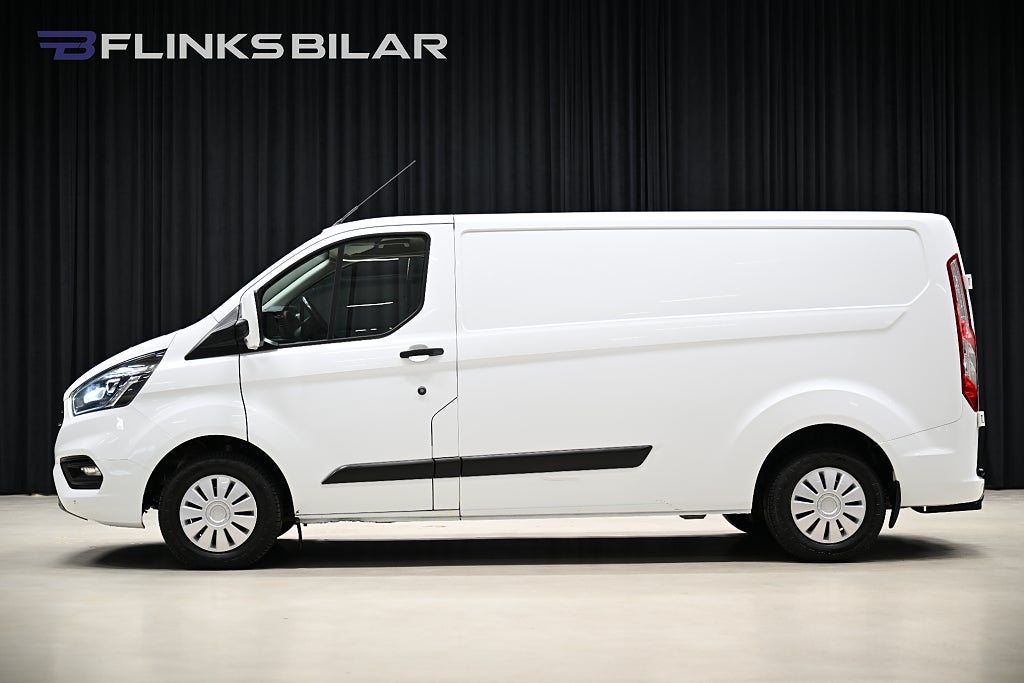 Ford transit Custom 130HK L2 Lång|Drag|Värmare|Backkamera|NyKamrem