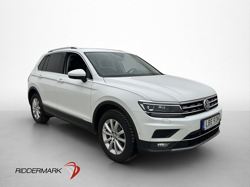 Volkswagen Tiguan 2.0 TDI 190hk 4M GT Värm Cockpit 360° Drag
