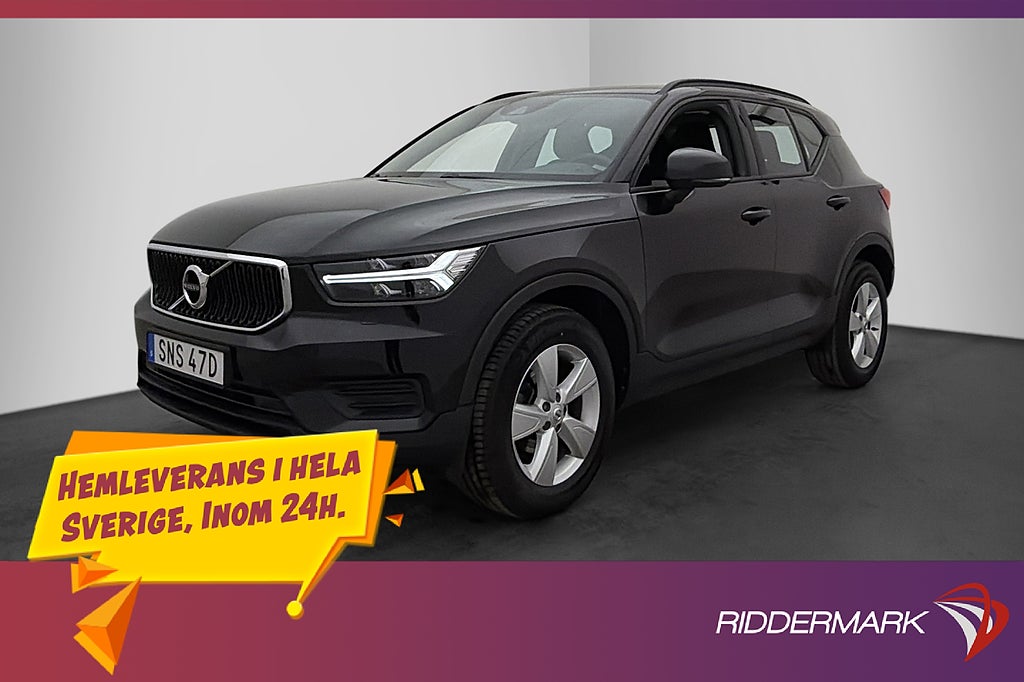 Volvo XC40 T3 163hk Kinetic Värmare Rattvärme Sensorer Drag