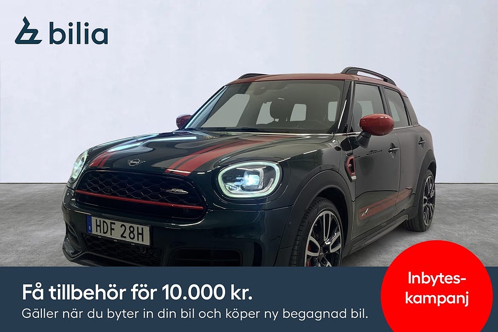 MINI Countryman John Cooper Works All 4 V-hjul/Skinn/Pano...