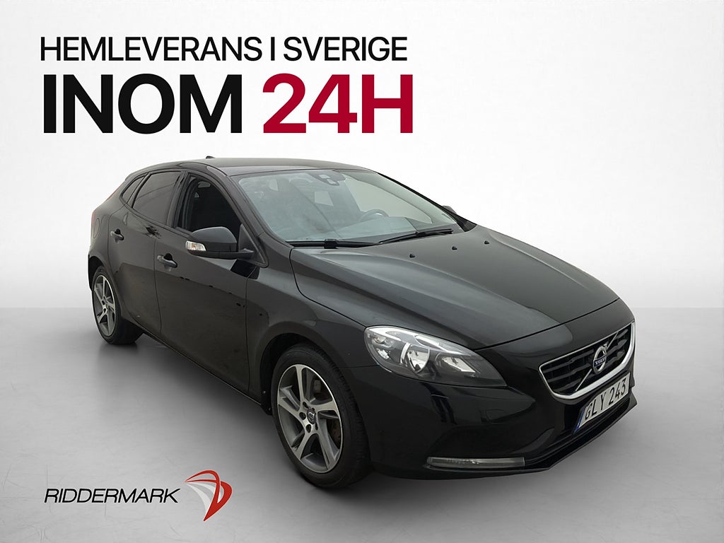 Volvo V40 T2  Kinetic Värmare Bluetooth P-sensor Farthållare