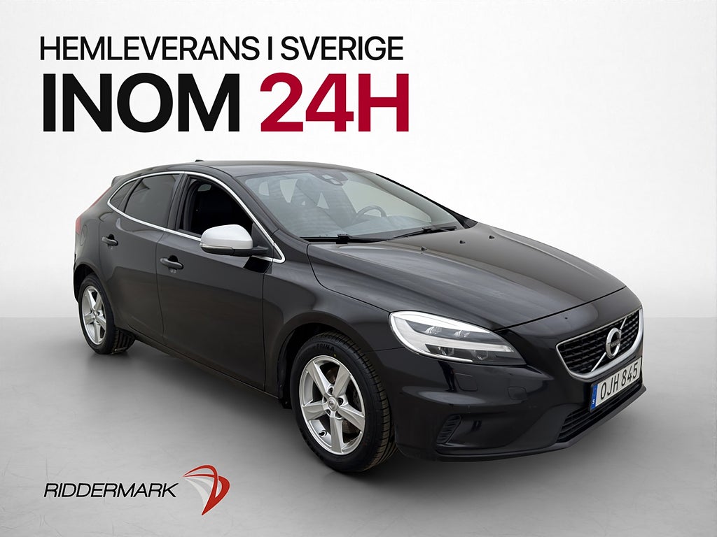 Volvo V40 D3 150hk R-Design H/K Navi Skinn/Alcantara Keyless