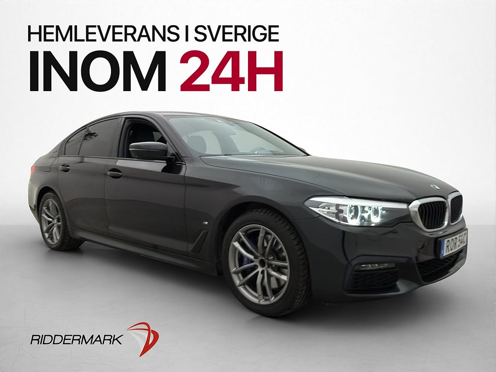 BMW 530e Sedan 252hk M Sport H/K-ljud 360° Skinn
