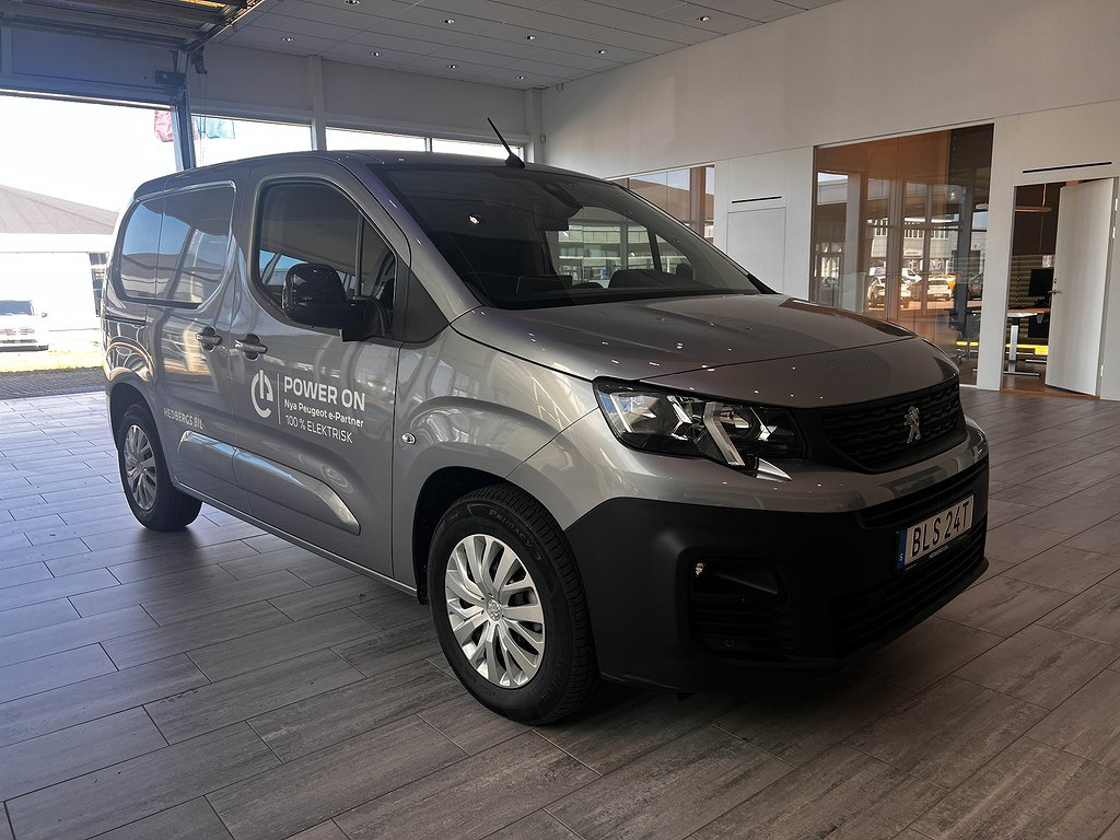 Peugeot e-Partner PRO L1 ELECTRIC 136 HK 50KWH (Demobil)