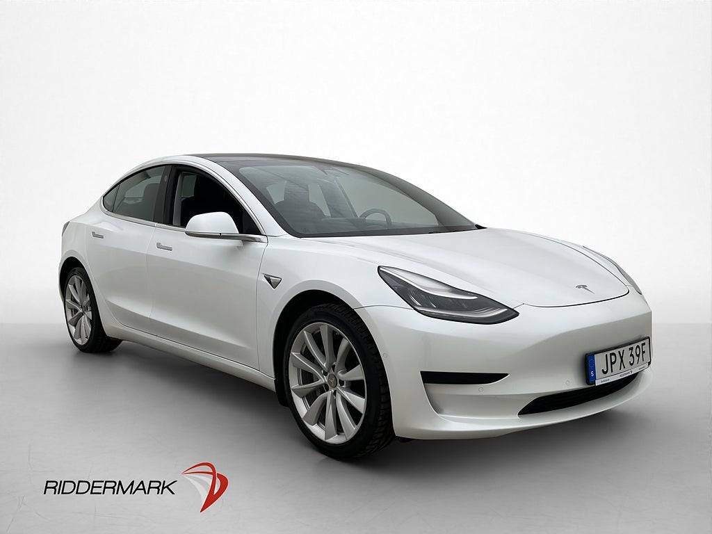 Tesla Model 3 Standard Range Plus Autopilot Svensksåld
