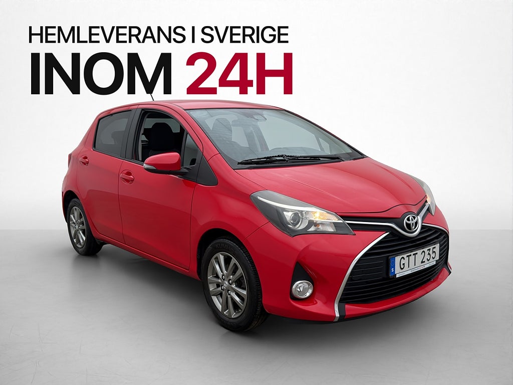 Toyota Yaris 1.33 99hk Active M&K-Värmare Kamera Farthållare