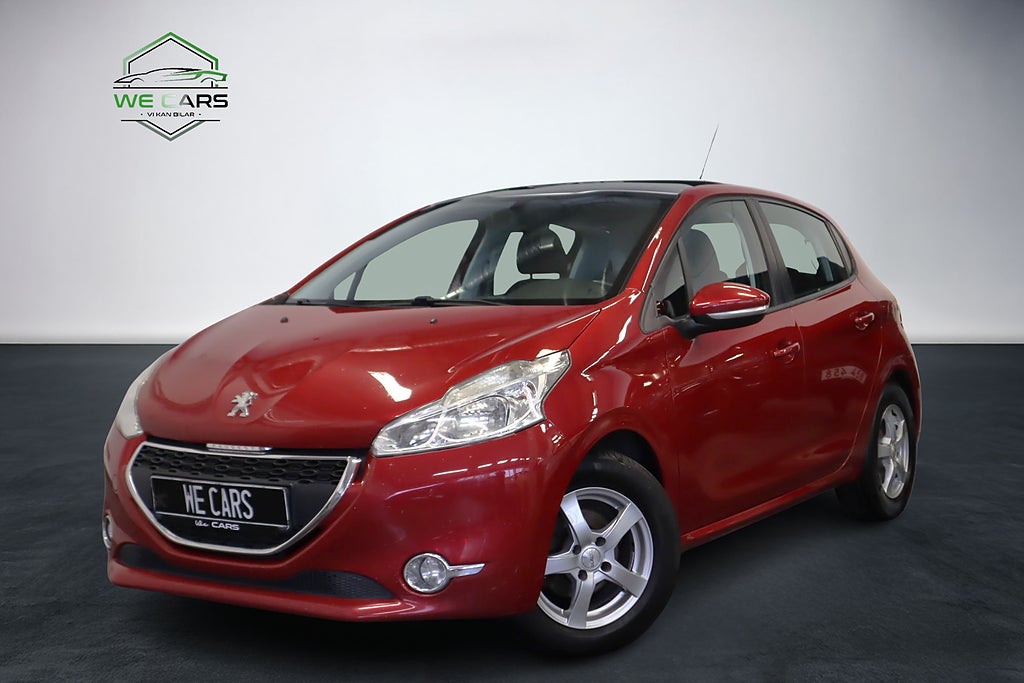 Peugeot 208 5-dörrar 1.2 VTi 82 Panorama Bluetooth Ny Kamrem 82hk