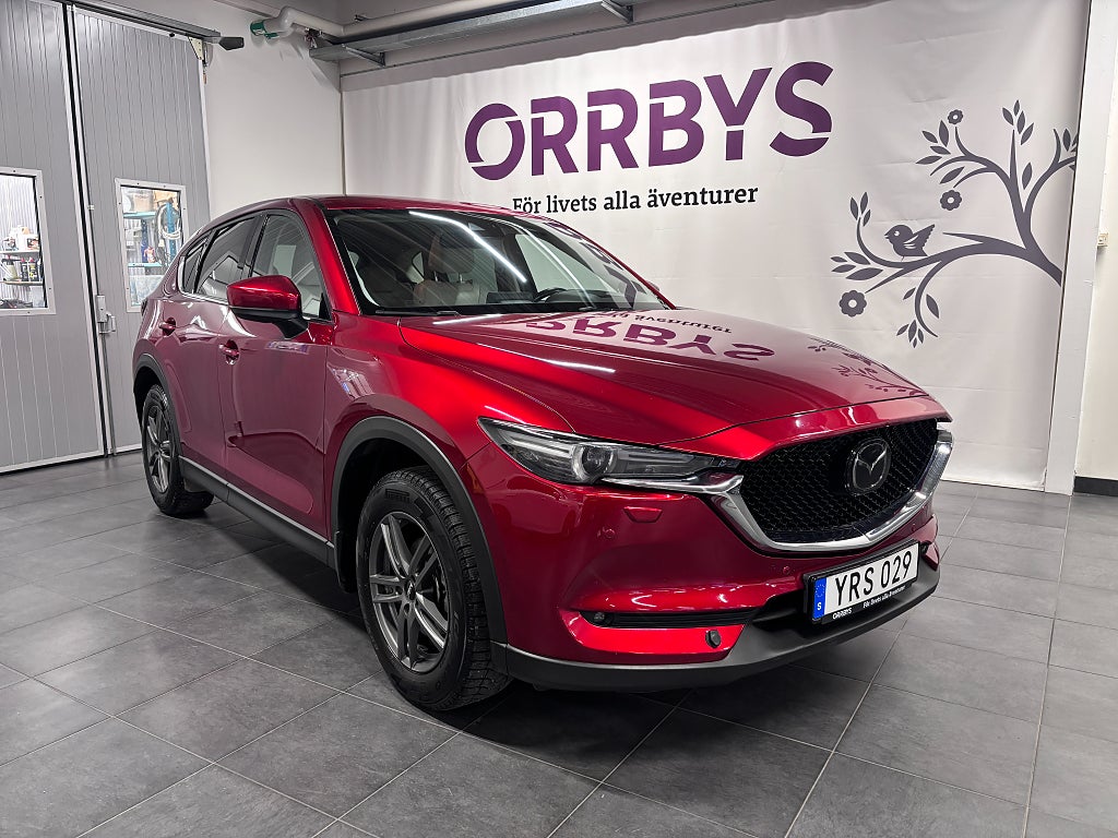 Mazda CX-5 2.5 SKYACTIV-G AWD Optimum Bose Drag V-Hjul Skinn Nav