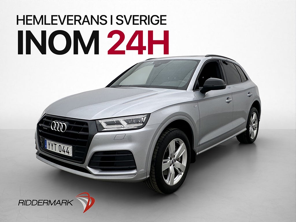 Audi Q5 2.0 TDI Q S-Line Pano Värm Sensorer Ambient Drag