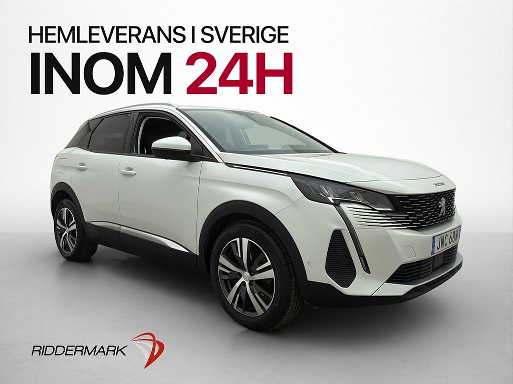 Peugeot 3008 1.2 PureTech 131hk Allure Kamera Navi CarPlay