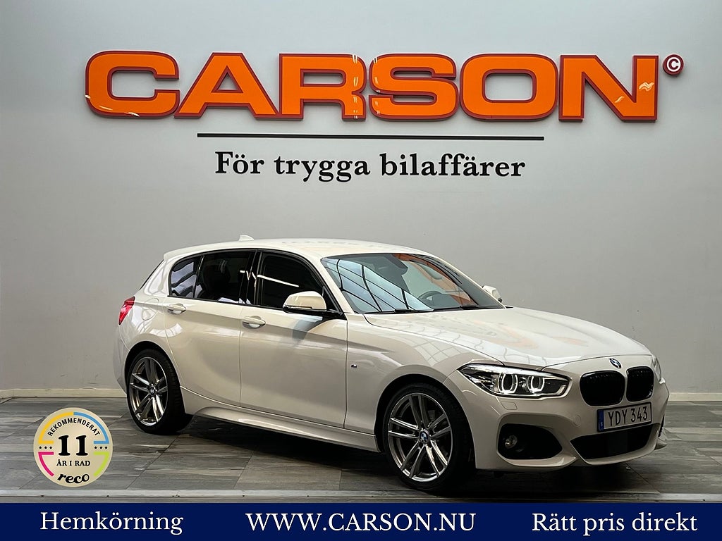 BMW 118d 5-dörrars Aut M Sport HiFi Adaptiv Farthållare Drag