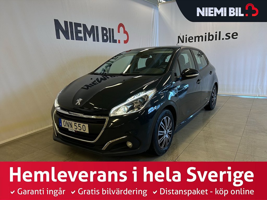 Peugeot 208 5-door 1.2 Euro 6 Towbar/Low tax/Sleeping deck