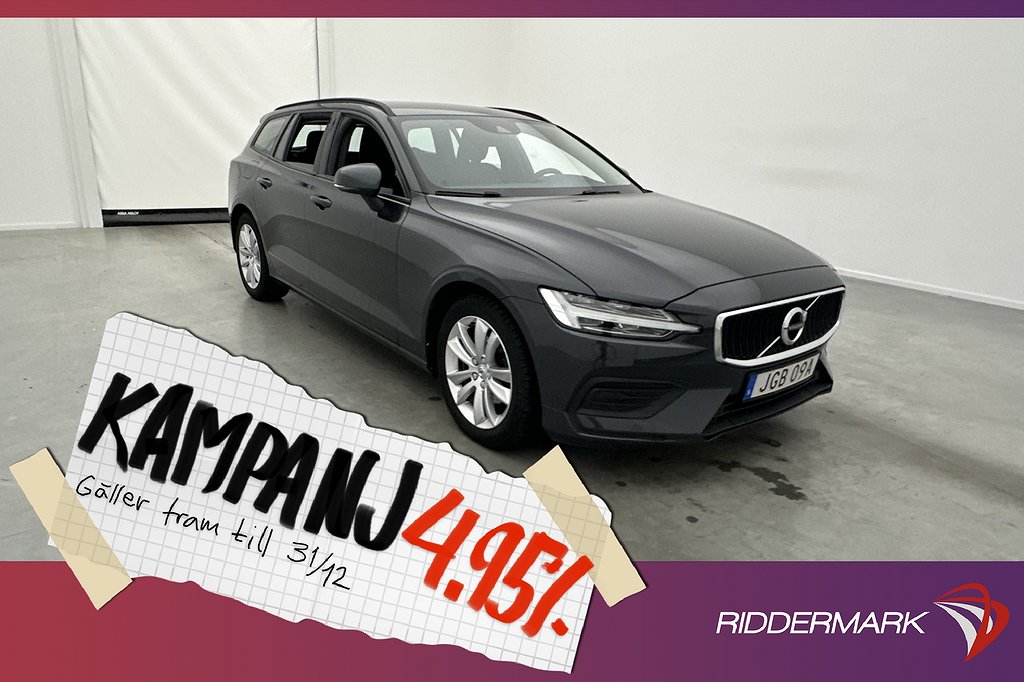 Volvo V60 D3 Momentum VOC D-Värmare Rattvärme 4,95% Ränta