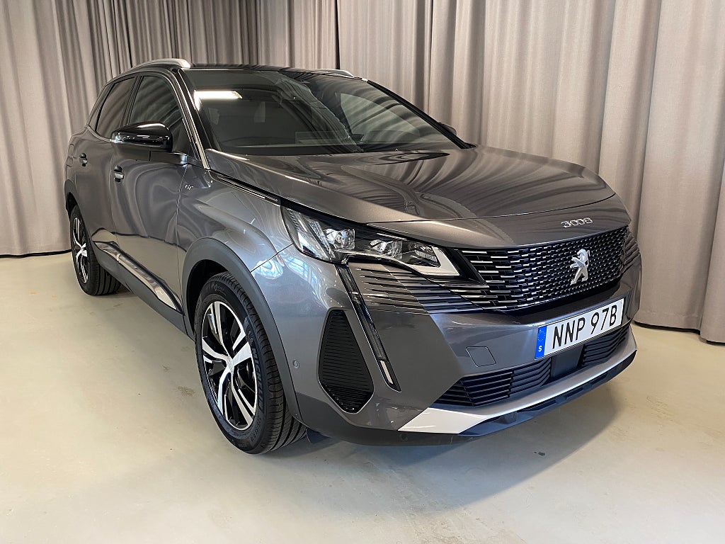 Peugeot 3008 GT 130hk Automat. Navi, CarPlay, 