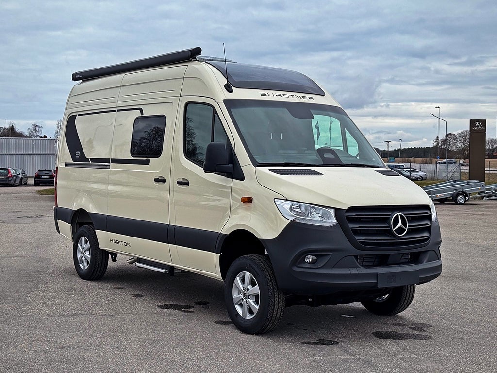 Bürstner Habiton HMX 6.0 4WD, Panorama, 190 hk, FINNS I HALLEN 