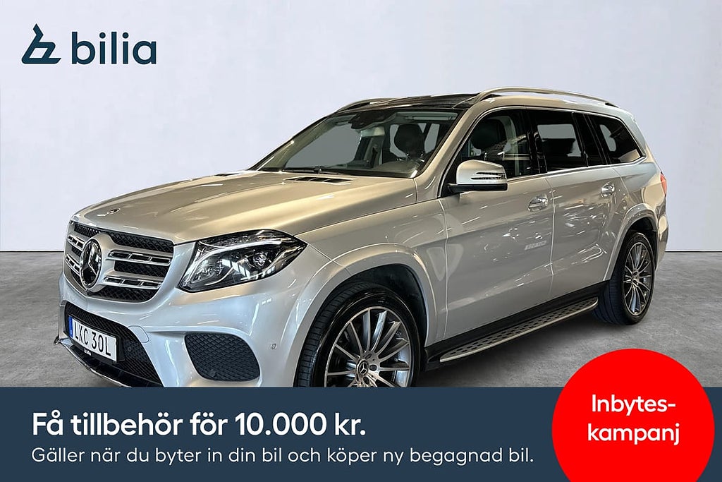 Mercedes-Benz GLS AMG Värmare Drag Pano Carplay 7-Sits Moms