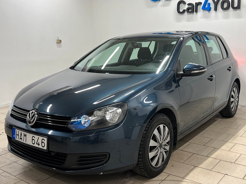 Volkswagen Golf 5-dörrar 1.6 TDI Nybes/Lågmil/Nyserv/Värmare