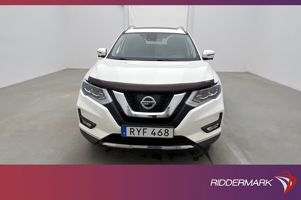 Nissan X-Trail 130hk Tekna 7-Sits Pano 360° Navi Skinn Drag