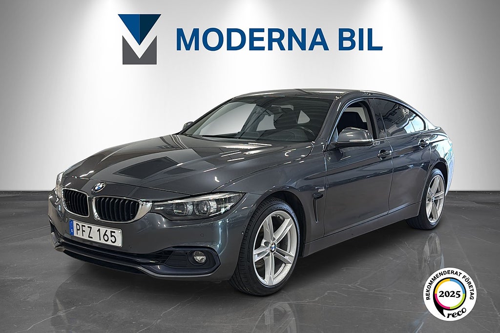 BMW 420D xDrive 190hk Gran Coupé Sport line Skinn HiFi B-kamera