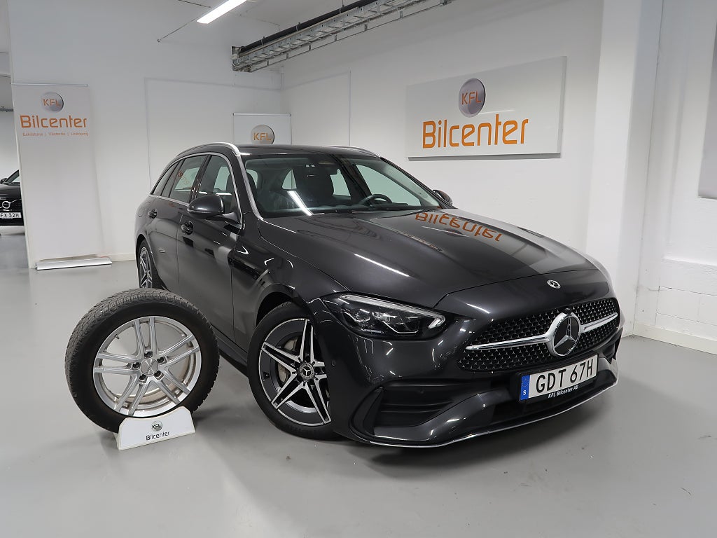 Mercedes-Benz C 220 T d AMG Line V-Däck ingår Focal-Navi-Kamera-Cockpit