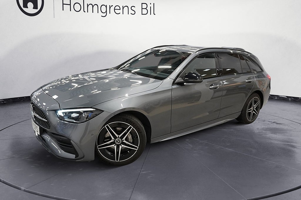 Mercedes-Benz C 2,95% ränta C 300 T E AMG Night Premium Drag 360 Elstolar Minne
