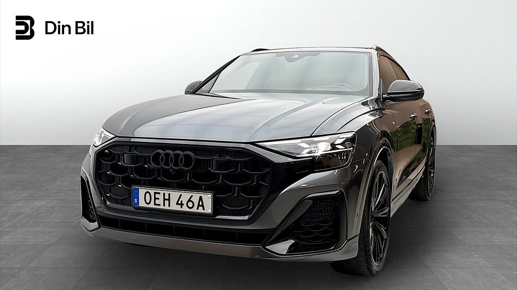 Audi Q8 TFSI e 60 490HK S-Line Elsäten Läder PANO